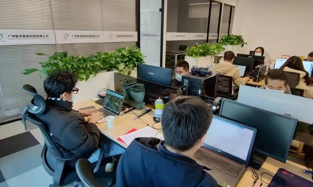 B2B sales teams of Giiking in Guangzhou office, mainly for oversea international custom orders