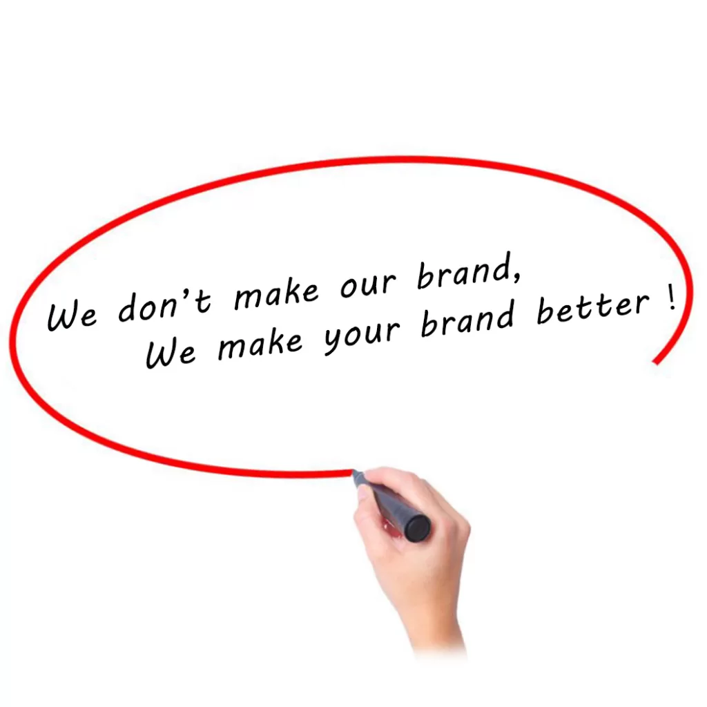 Giiking slogan and mission. help customers to accomplish business improvement and brand achievement